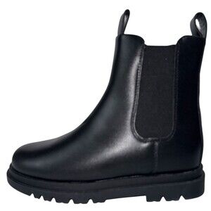 Thereabouts Willow Girls Size 1 Boots Black Chelsea Ankle Winter Bootie Kids New